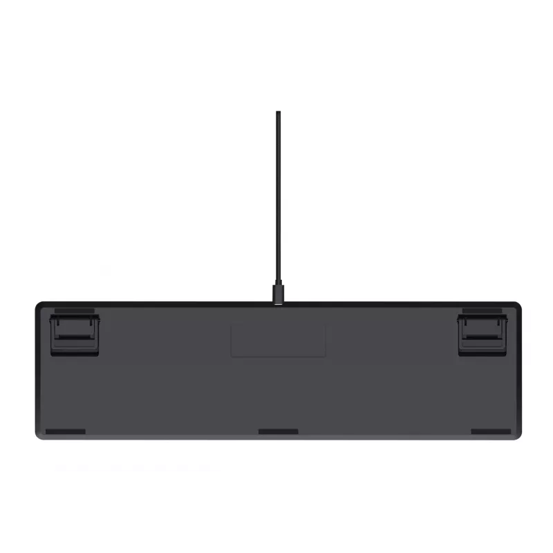 Trust GXT 866 Torix 24910 mechaninė žaidimų klaviatūra, laidinė USB, su apšvietimu, QWERTY US International, juoda