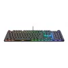 Trust GXT 866 Torix 24910 mechaninė žaidimų klaviatūra, laidinė USB, su apšvietimu, QWERTY US International, juoda