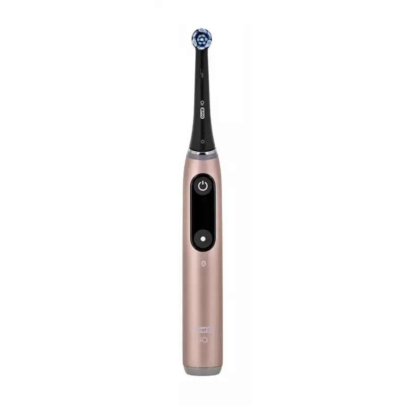 BRAUN iO Series 10 17398125 elektrinis dantų šepetėlis suaugusiems, osciliuojantis, juodas