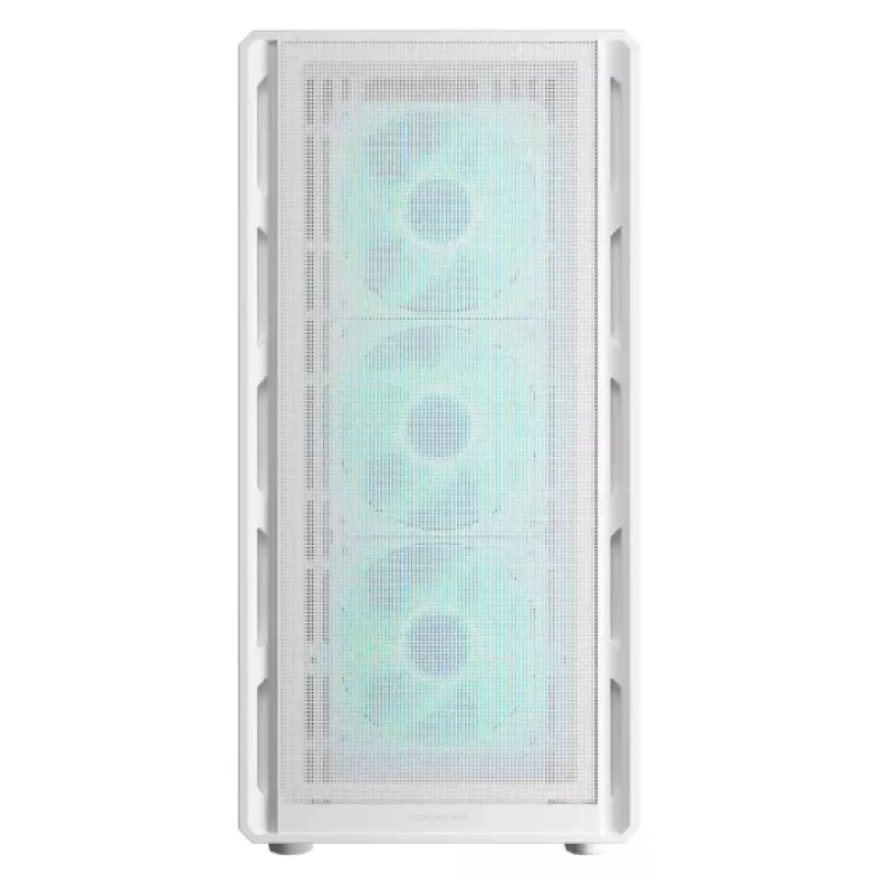 COUGAR Airface Pure PRO vidutinis bokštinis korpusas, ARGB, baltas