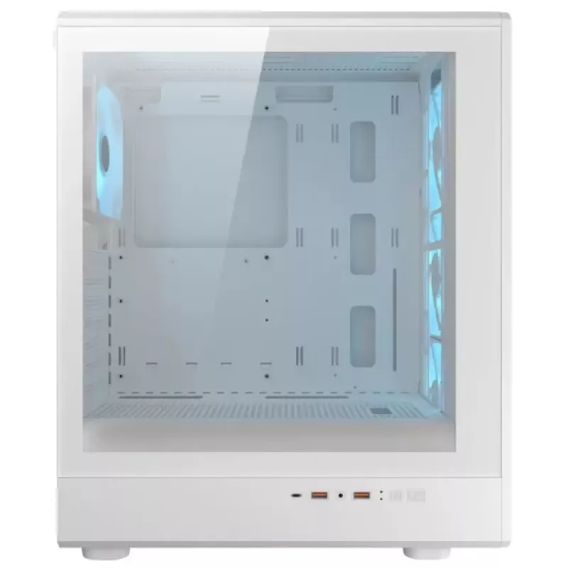 COUGAR Airface Pure PRO vidutinis bokštinis korpusas, ARGB, baltas
