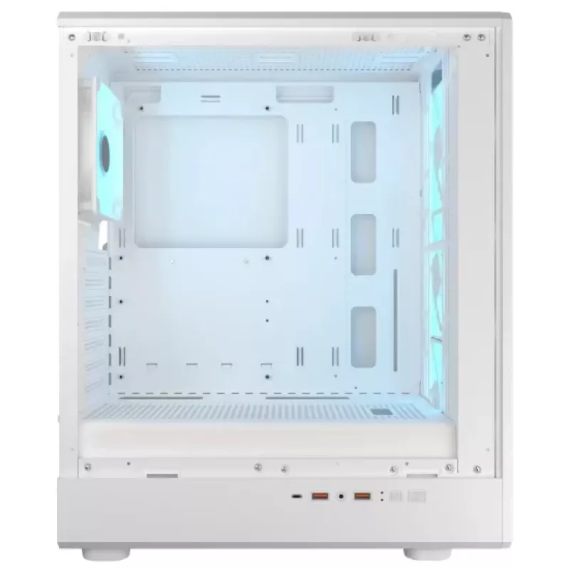 COUGAR Airface Pure PRO vidutinis bokštinis korpusas, ARGB, baltas