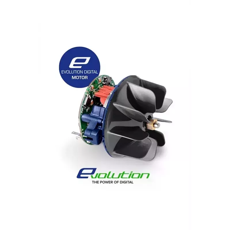 Plaukų džiovintuvas VALERA EP2020 eQ RC D 1600 W AC variklis, 6 šilumos lygiai, 0,485 kg, juoda/balta