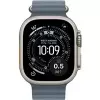 Išmanusis laikrodis Apple Watch Ultra 3 GPS + Cellular 49mm Natural Titanium korpusas su Anchor Blue Ocean juosta