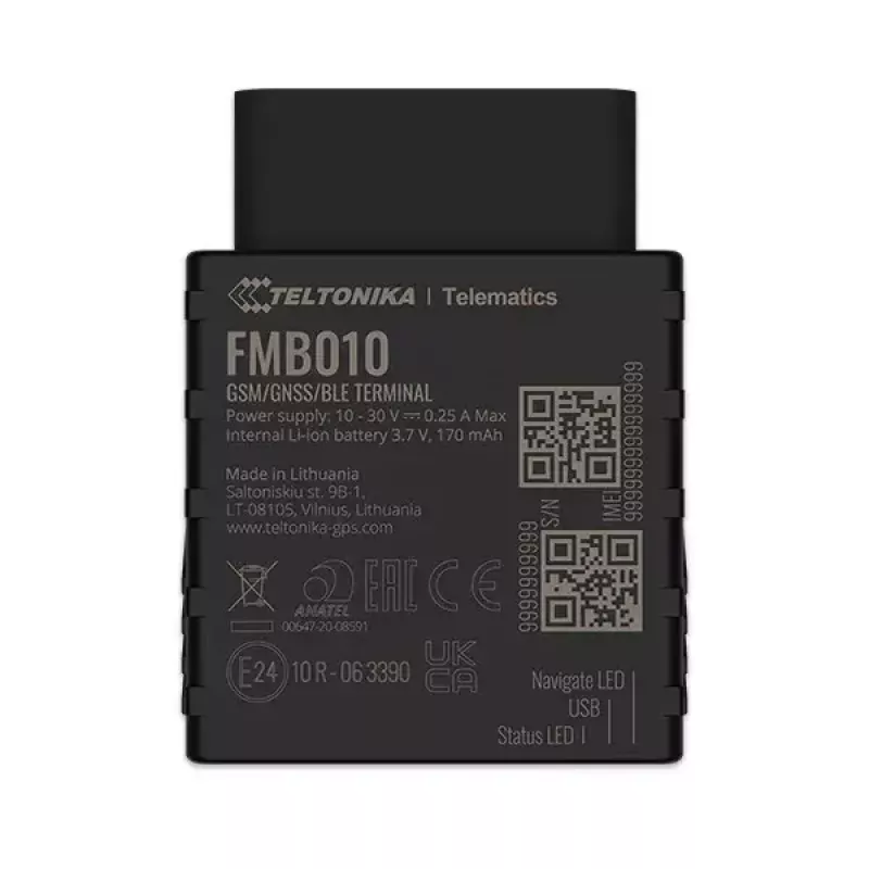 Automobilio sekiklis Teltonika FMB010 juodas
