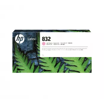 HP 832 1 litras purpurinis latekso rašalo kasetė, HP Latex 700, 700 W, 800, 800 W spausdintuvai