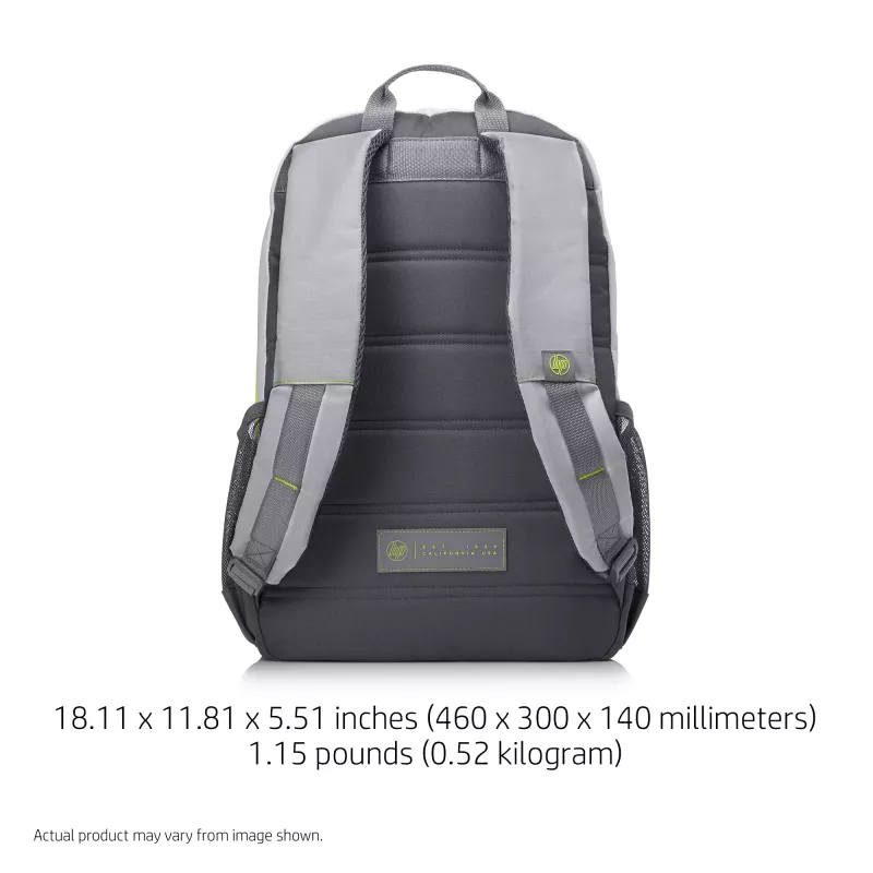 Kuprinė HP 39.62 cm (15.6 colio) Active Backpack pilka/neon geltona