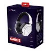 Trust GXT492W Carus Ausinės Laidinės Ausinės Antgalvinės Žaidimams Baltos