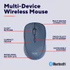 Trust Yvi+ pelė universali ambidekstrinė RF belaidė + Bluetooth optinė 1600 DPI