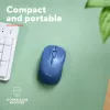 Trust Yvi+ pelė universali ambidekstrinė RF belaidė + Bluetooth optinė 1600 DPI