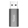 Trust Calyx USB-A į USB-C adapteris (2 vnt.) pilka