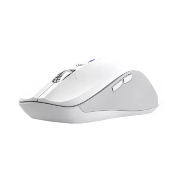 Belaidė Bluetooth pelė TRUST 25674, ambidekstrinė, 3200 DPI, 9 mygtukai, balta