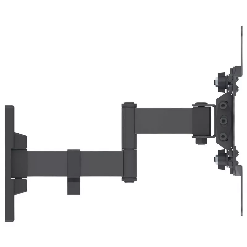 Manhattan sieninis laikiklis televizoriams ir monitoriams (Full Motion), ekranams nuo 13 inch iki 42 inch, VESA 75x75–200x200 mm, max 20 kg, juodas