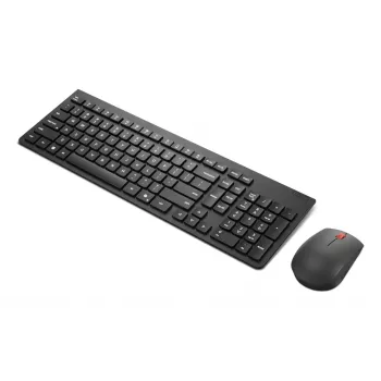 Belaidis klaviatūros ir pelės rinkinys Lenovo 4X31R64453 – kompaktiškas išdėstymas, USB belaidis imtuvas