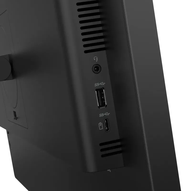 Monitorius Lenovo ThinkVision T27QD-4v 27 colių (68,6 cm) Quad HD 2560×1440 IPS LCD, 6 ms, 350 cd/m², USB šakotuvas, garsiakalbiai, VESA, aukščio reguliavimas
