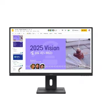 Monitorius Lenovo ThinkVision E27Q-40 27 colių LCD Quad HD 2560 x 1440