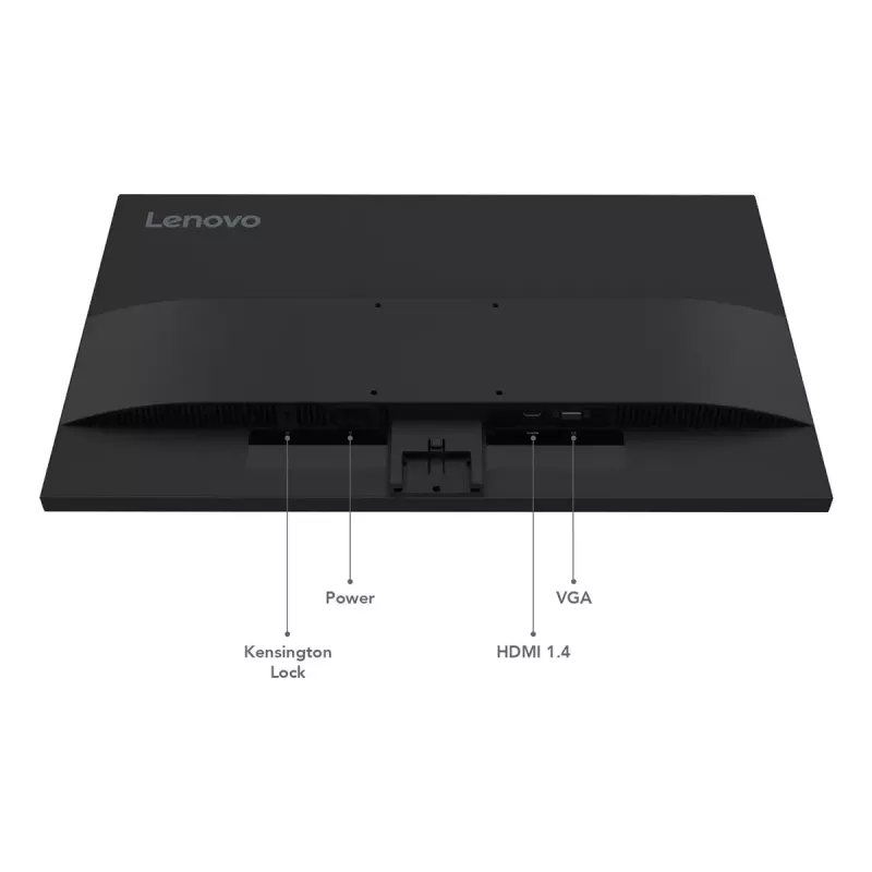 27 colių monitorius Lenovo ThinkVision S27-4e, 1920×1080 Full HD, IPS, 6 ms, 300 cd/m², VESA, juodas