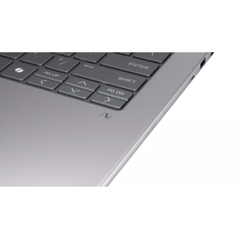 Mobilioji darbo stotis HP ZBook 8 G1i – 14 colių WUXGA, Intel Core Ultra 7 255H, 16 GB DDR5, 512 GB SSD, NVIDIA RTX 500 Ada, Windows 11 Pro, sidabrinė
