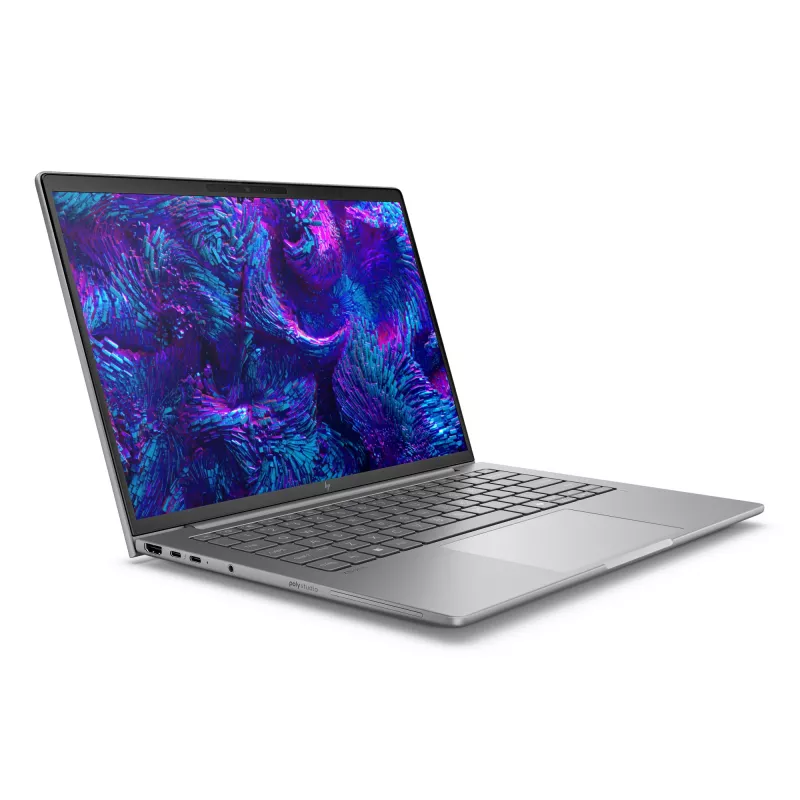 Nešiojama darbo stotis HP ZBook 8 G1i — 14 colių WUXGA, Intel Core Ultra 7 255H, 16 GB DDR5, 1 TB SSD, NVIDIA RTX 500 Ada, Windows 11 Pro, sidabrinė