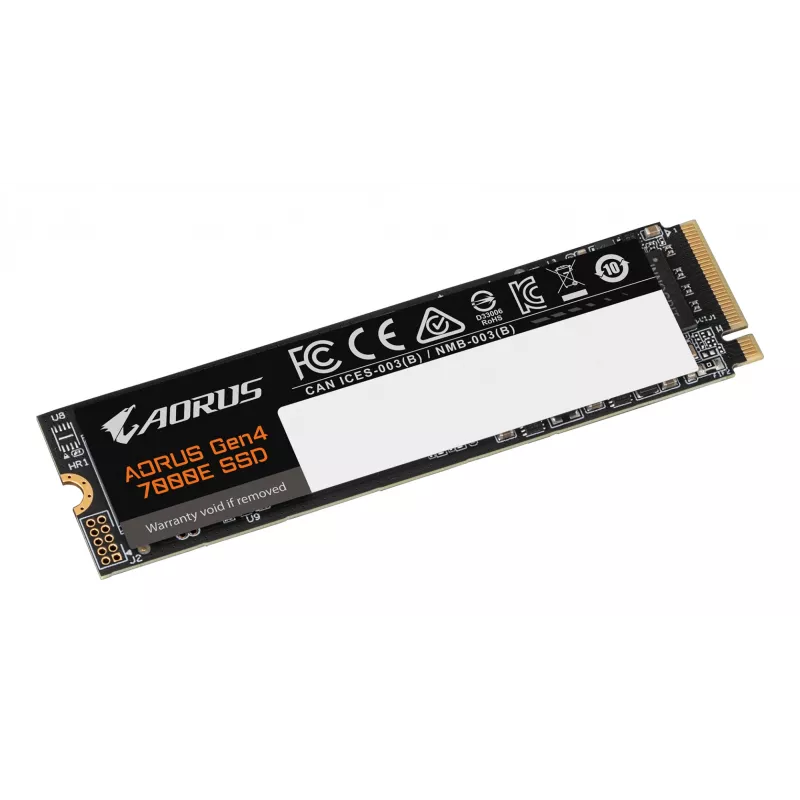 Vidinis M.2 NVMe SSD GIGABYTE AORUS Gen4 7000E 1 TB – 7100 MB/s skaitymas, 6100 MB/s rašymas, M.2 2280