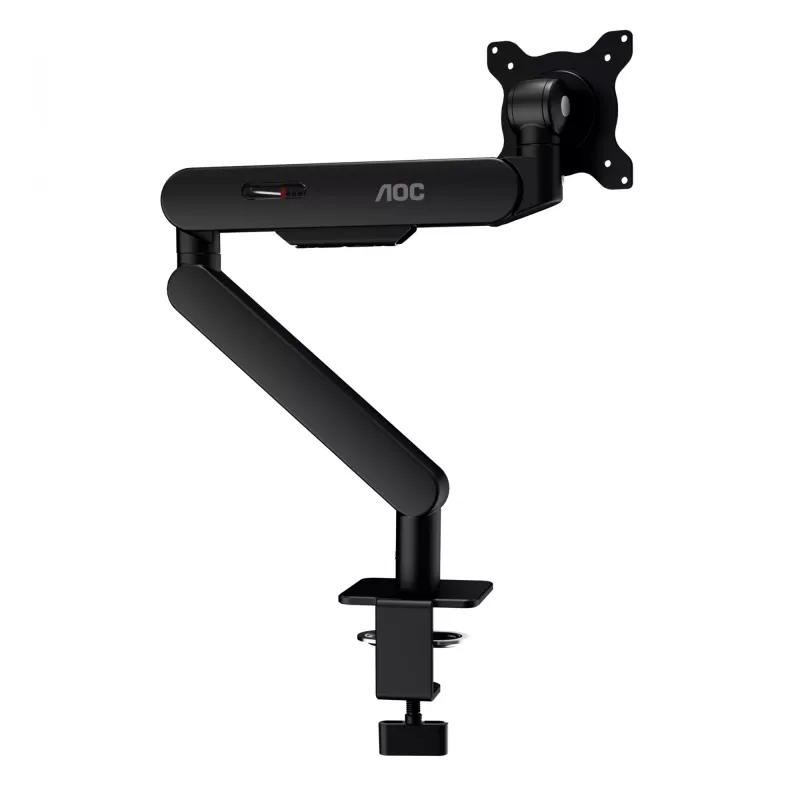 AOC AM400B monitoriaus laikiklis 34 colių, stalas, juodas, spaustuvas / per angą
