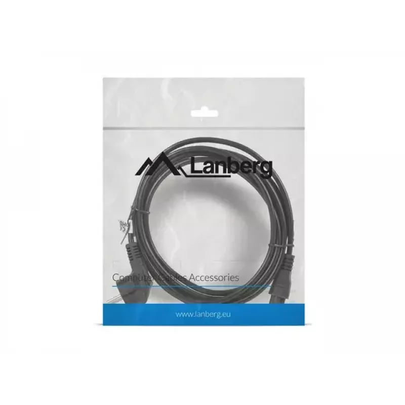 Maitinimo laidas Lanberg CA-C5CA-11CC-003-BK 3 m C5 mova CEE7/7