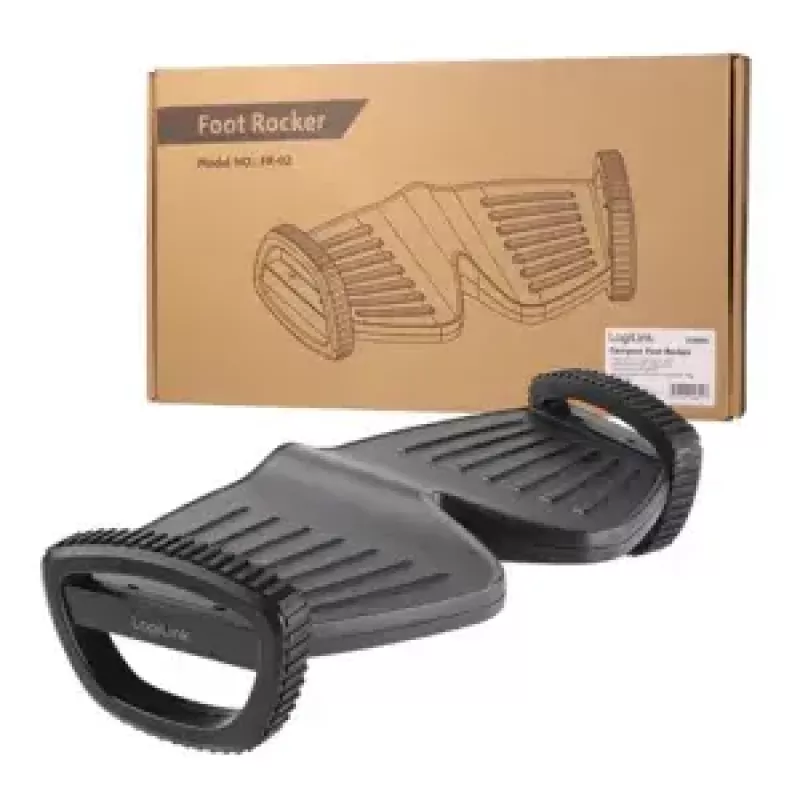 Pėdų atrama LogiLink EO0006 juoda