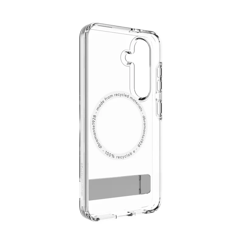dbramante1928 Iceland Pro Qi2 Kick dėklas telefonui Samsung Galaxy S25 15,8 cm (6,2 inch) permatomas