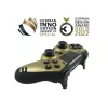 Žaidimų pultas Lexip Metaltech Wireless Controller Gold – PC, PS4, RF belaidis, Micro-USB, įmontuota LiPo baterija