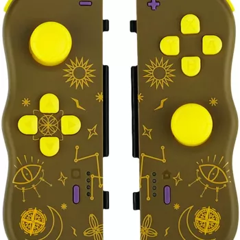 Lexip Twinpads Adventure Magic – belaidžiai valdikliai, skirti Nintendo Switch, su judesio ir vibracijos sistemomis