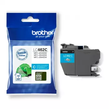 Originalus Brother LC462C rašalo kasetė, 1 vnt., standartinė išeiga, žydra