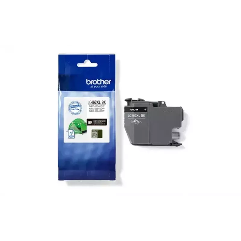 Brother LC462XLBK kasetė 1 vnt. Didelės talpos (XL) juoda