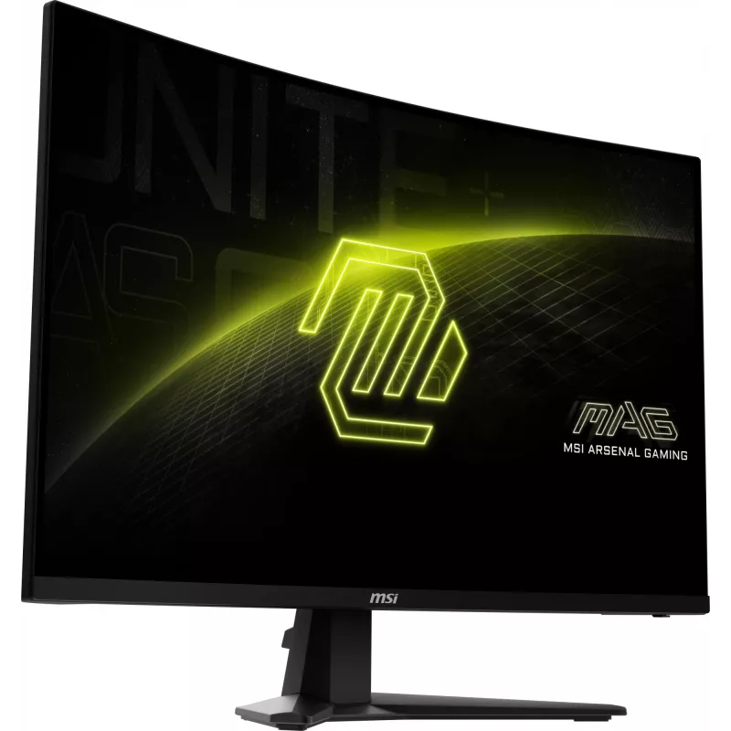 Monitorius MSI MAG 32C6X 31,5 colio (80 cm) Full HD lenktas VA, 250 Hz, 1 ms, juodas