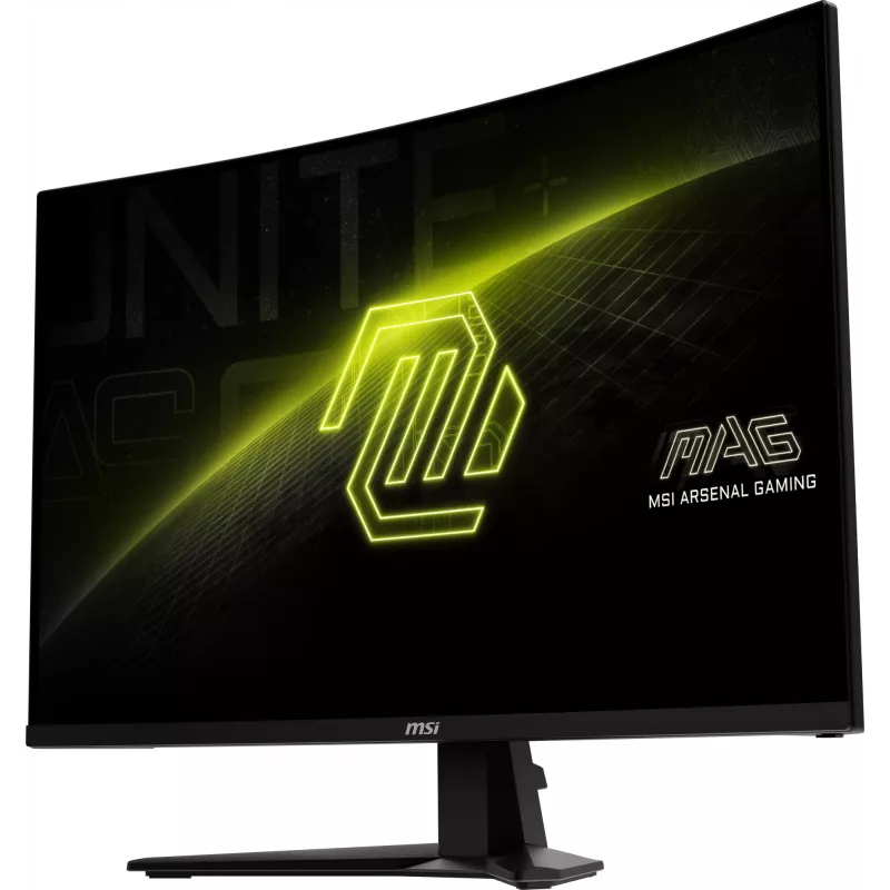 Monitorius MSI MAG 32C6X 31,5 colio (80 cm) Full HD lenktas VA, 250 Hz, 1 ms, juodas