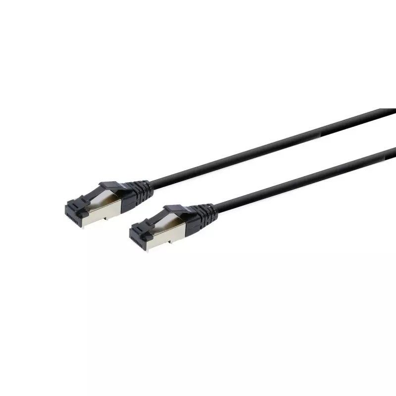 Tinklo kabelis Gembird PP8-LSZHCU-BK-7.5M RJ-45 Cat8 7,5m Juodas