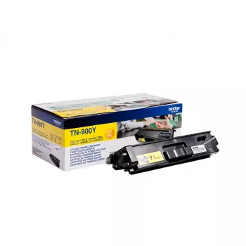 Originalus kasetė Brother TN-900YP, geltona, lazeriniams spausdintuvams, išeiga 6000 puslapių, 1 vnt.