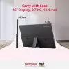 ViewSonic VA1650 nešiojamas monitorius 40,6 cm (16 inch) Full HD LED juodas