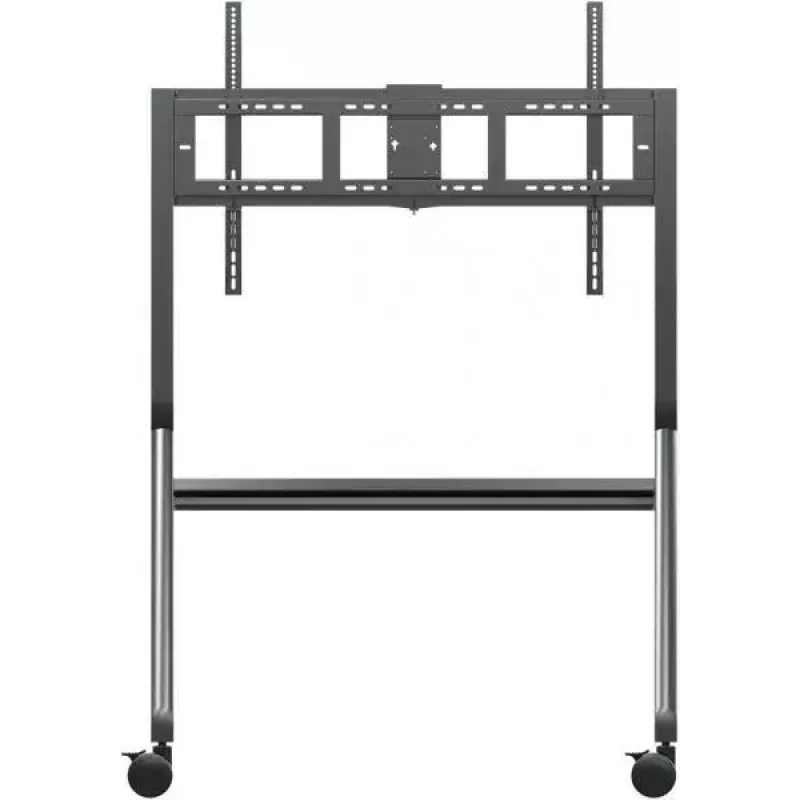 Mobilus stovas dideliems ekranams ViewSonic VB-STND-009, 2,67 m (105 col.), juodas, sidabrinis