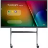 Mobilus stovas dideliems ekranams ViewSonic VB-STND-009, 2,67 m (105 col.), juodas, sidabrinis