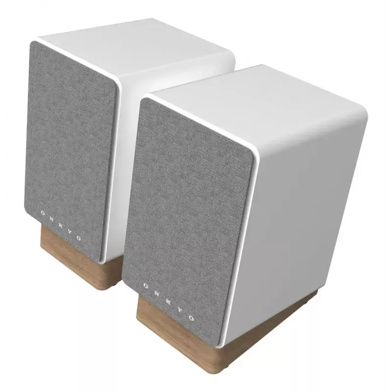 Onkyo GX-30ARC 2 krypčių aktyvūs monitoriai, 2.0 kanalų, 50 W RMS, 55–20000 Hz, pilka/balta