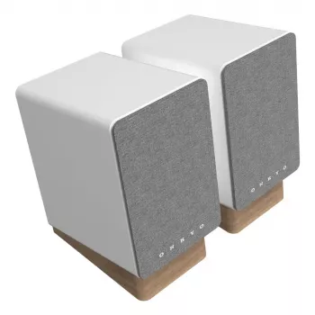 Onkyo GX-10DB 2 krypčių laidinis ir belaidis garsiakalbis 2.0 30 W, 70–20000 Hz, pilka/balta