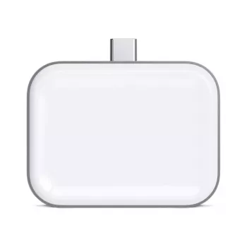 Belaidis įkroviklis ausinėms Satechi ST-TCWCDM USB-C 5 W, baltas
