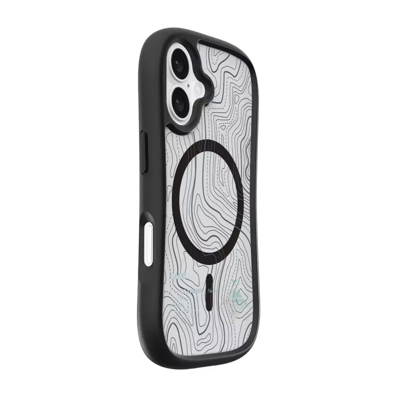 LAUT POP ADVENTURE dėklas iPhone 16 Series Juodas Peršviečiamas