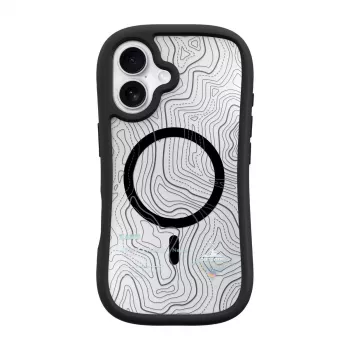 LAUT POP ADVENTURE dėklas iPhone 16 Series Juodas Peršviečiamas