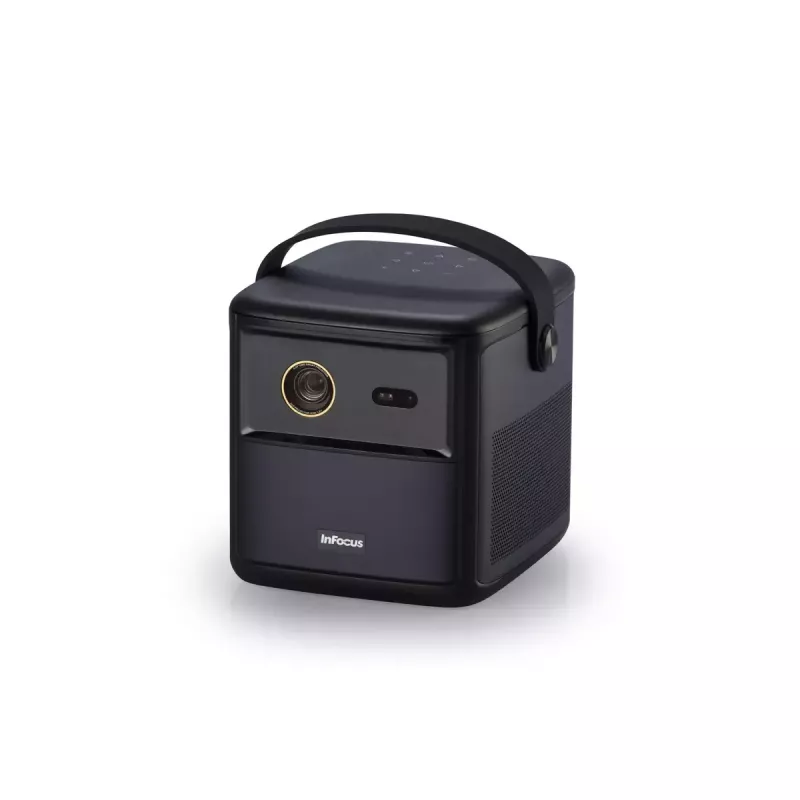 InFocus Quantum LED Crusader Master standartinio fokusavimo projektorius 1080p 3D Violetinis