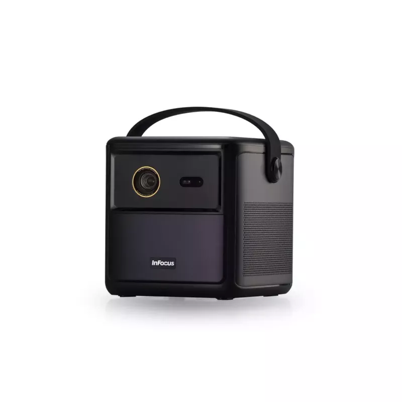 InFocus Quantum LED Crusader Master standartinio fokusavimo projektorius 1080p 3D Violetinis