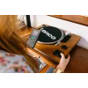 Patefono grotuvas su diržine pavara Lenco LS-55WA Wood Semi Automatic USB Bluetooth