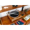 Patefono grotuvas su diržine pavara Lenco LS-55WA Wood Semi Automatic USB Bluetooth