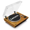 Patefono grotuvas su diržine pavara Lenco LS-55WA Wood Semi Automatic USB Bluetooth