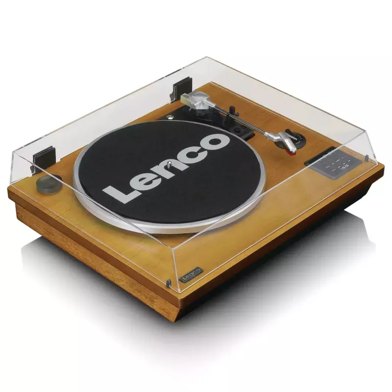 Patefono grotuvas su diržine pavara Lenco LS-55WA Wood Semi Automatic USB Bluetooth